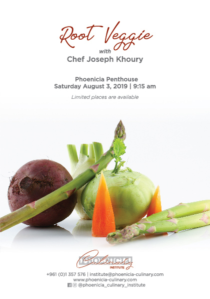 Root Veggie with Chef Joseph Khoury