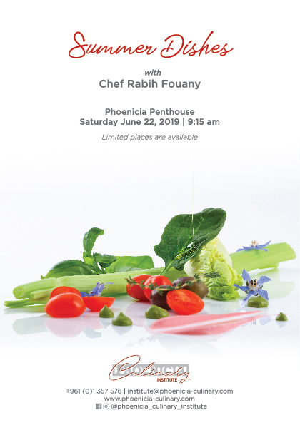 Summer Delights with Chef Rabih Fouany