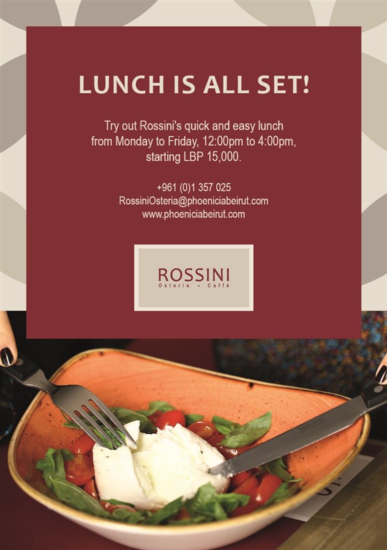 Lunch at Rossini