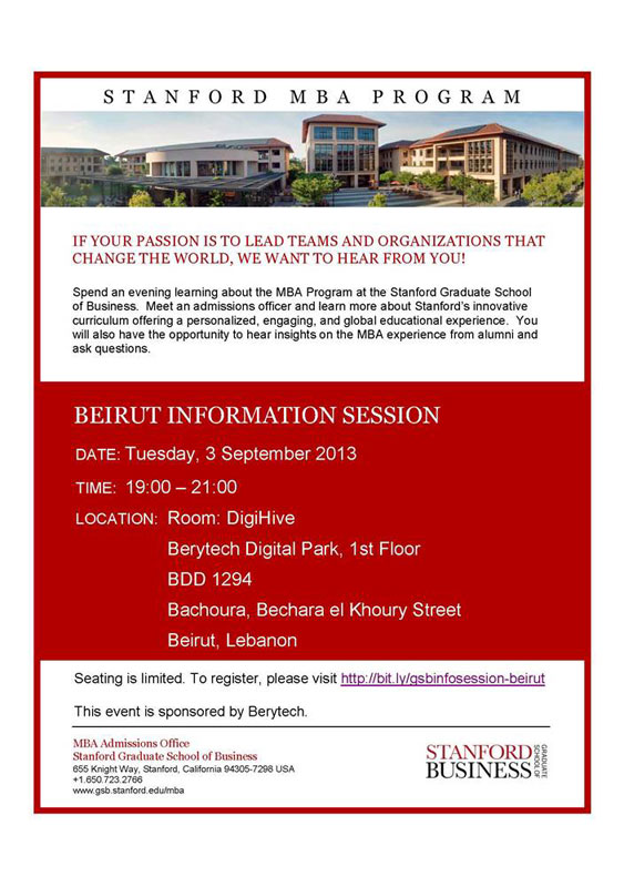 Stanford MBA Program