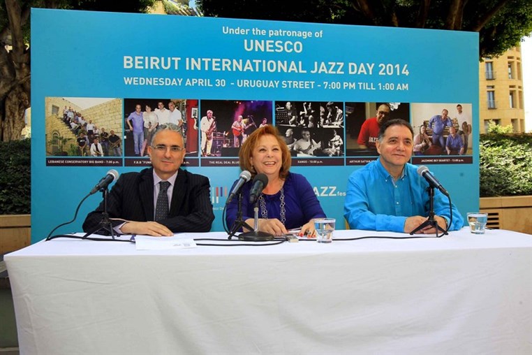 Beirut International Jazz Day Press Conference