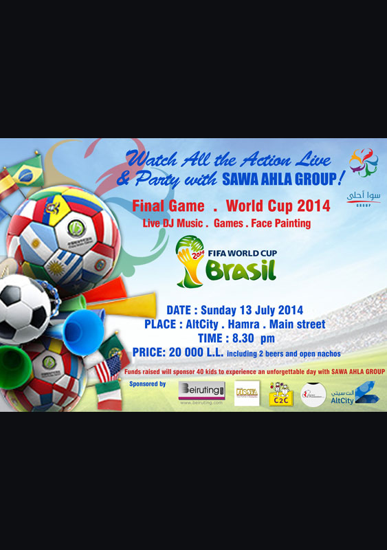 Fundraising Worldcup FINAL game