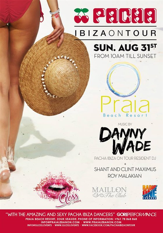 Pacha Ibiza at Praia Beach 