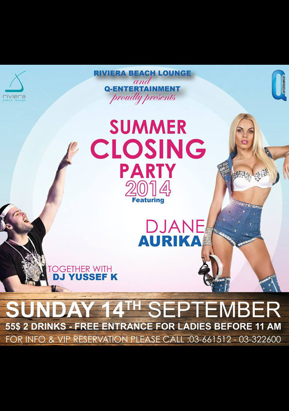 Riviera Summer Closing Party