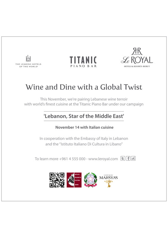 Wine & Dine With A Global Twist