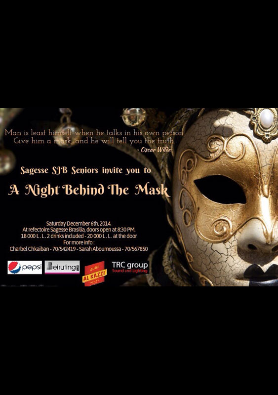 Sagesse SFB A Night Behind The Mask