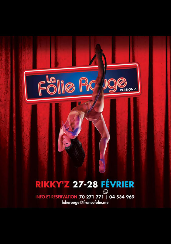 La Folie Rouge 2015 on Saturday at Rikkyz