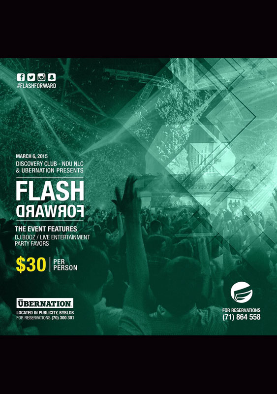 Discovery club NDU Flash Forward Party