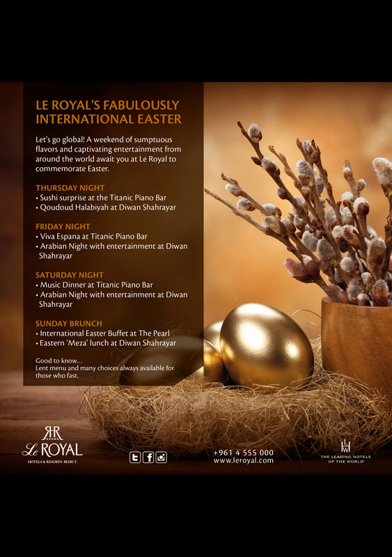 Easter at Le Royal