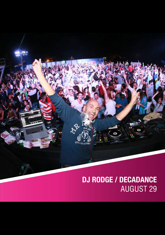 Dj Rodge at Batroun