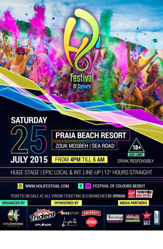 Festival Of Colours Beirut Part 1