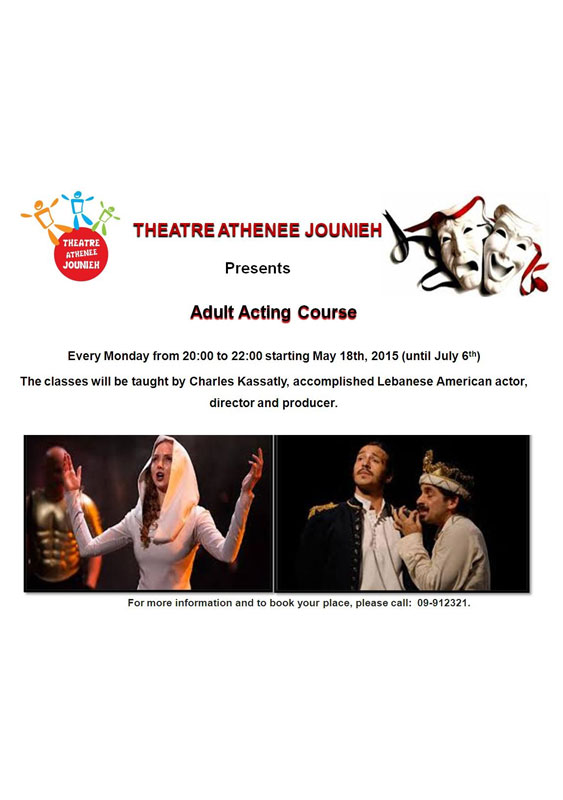 Summer Adult Acting Course at Theatre Athenee