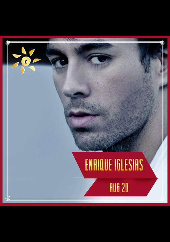 Enrique Iglesias at Ehdeniyat