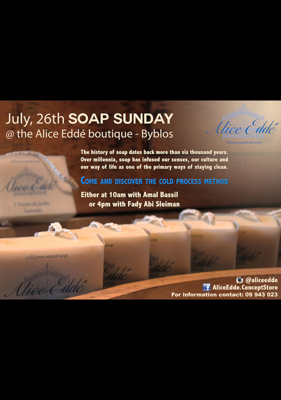 Alice Edde Soap Sunday