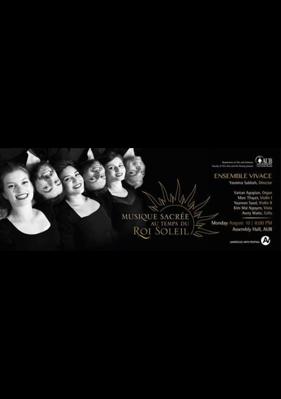 MUSIQUE SACRÉE AU TEMPS DU ROI SOLEIL