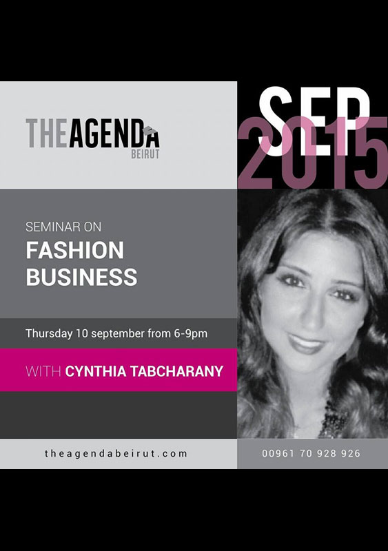 Seminar on Fashion Business with Cynthia Tabcharany 