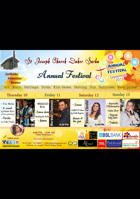St. Josef Festival 2015
