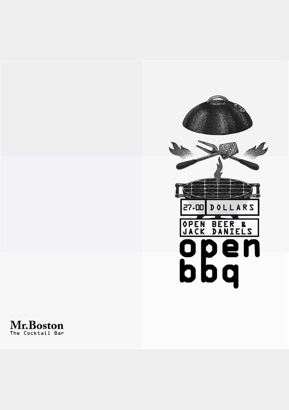 Open BBQ at Mr. Boston