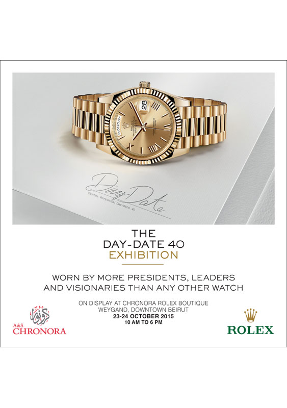 ROLEX – The Day-Date 40 Exhibition