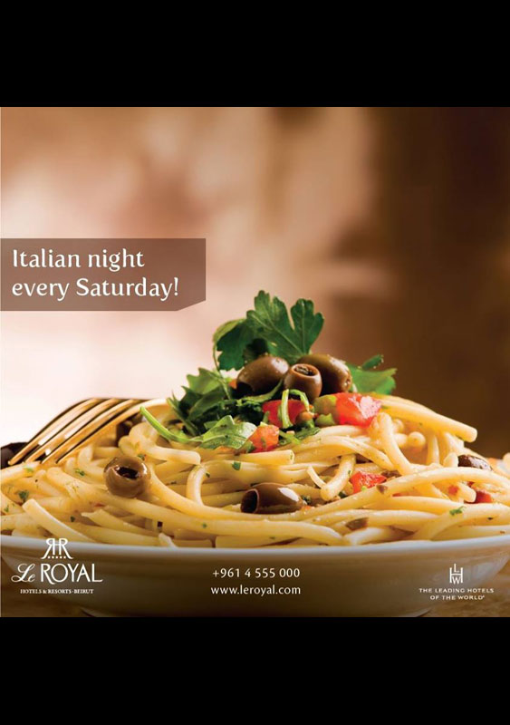 Italian Night at Le Royal