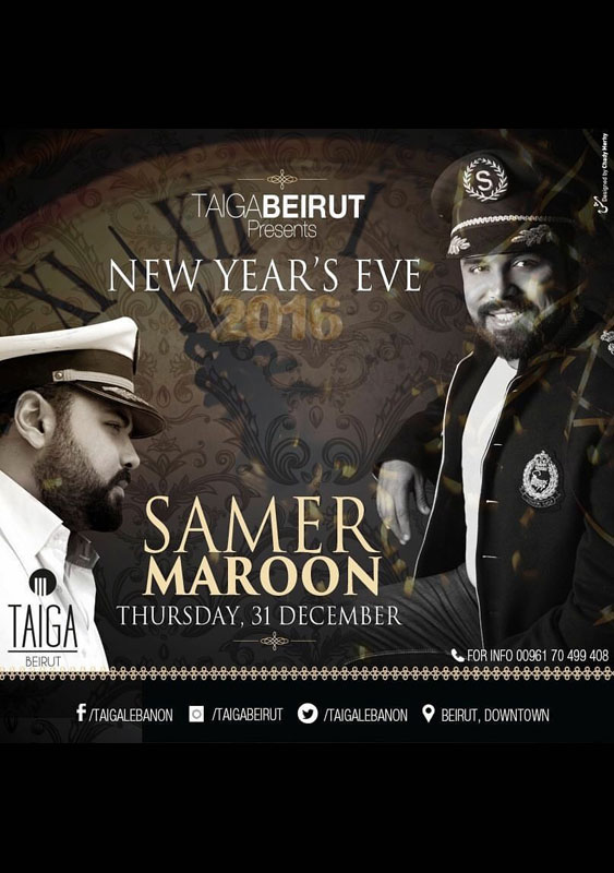Samer Maroun on New Year's Eve
