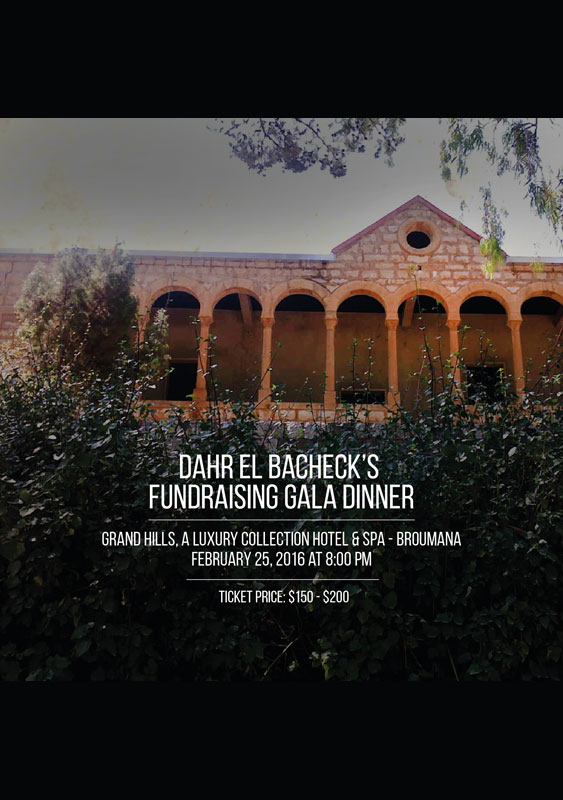 Daher El Bachek Fundraising Gala Dinner