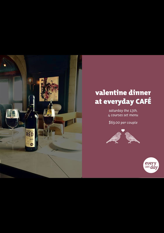 Valentine's at Everyday Cafe