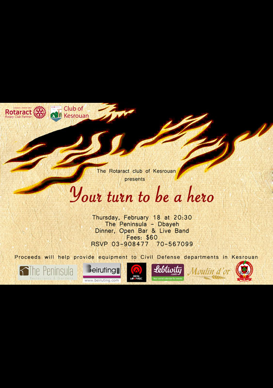 The Rotaract club of Keserwan Annual Fundraising