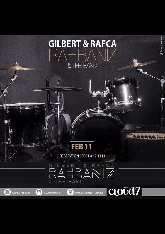 Gilbert & Rafca,RAHBANIZ at Cloud7 Publicity