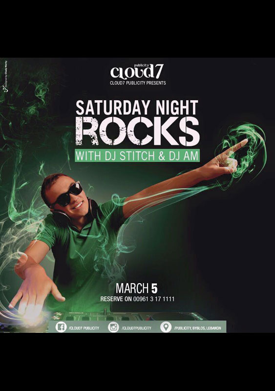 Saturday Night Rocks at Cloud7