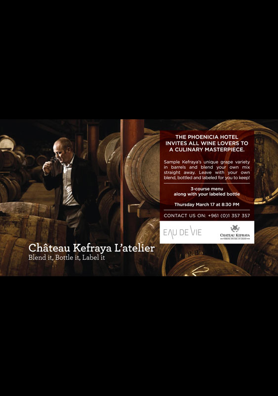 Kefraya Wine Maker Dinner