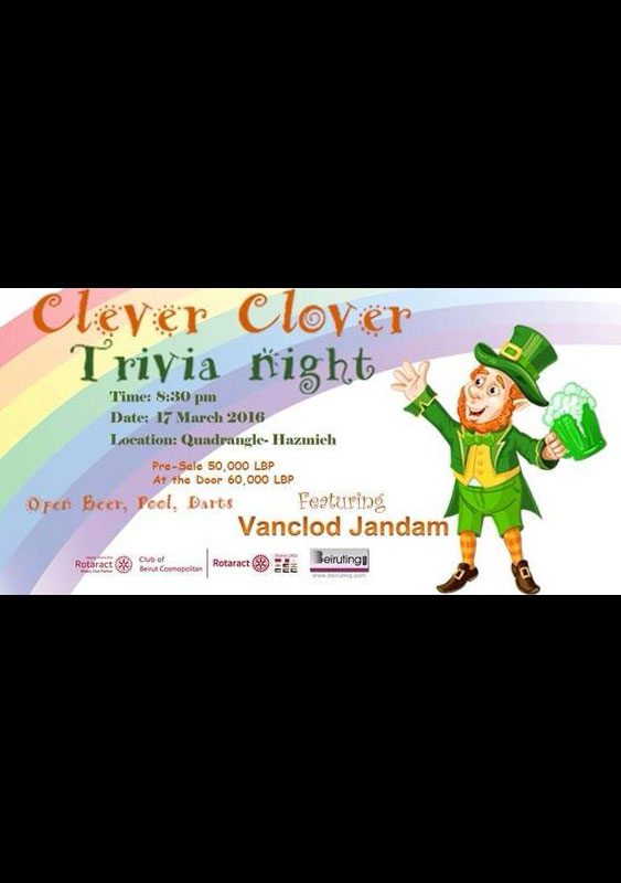 Clever Clover:Trivia Night St. Patty's Edition