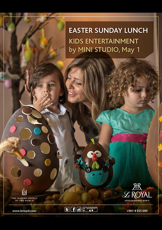 Easter Sunday Lunch at Le Royal