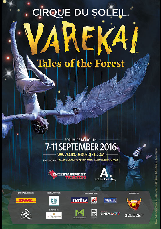 Varekai by Cirque Du Soleil in Beirut