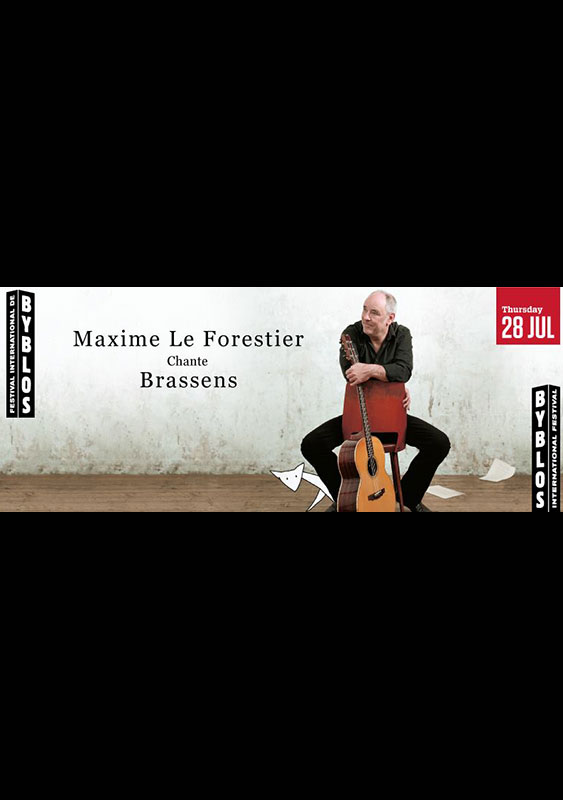 Maxime Le Forestier chante Georges Brassens