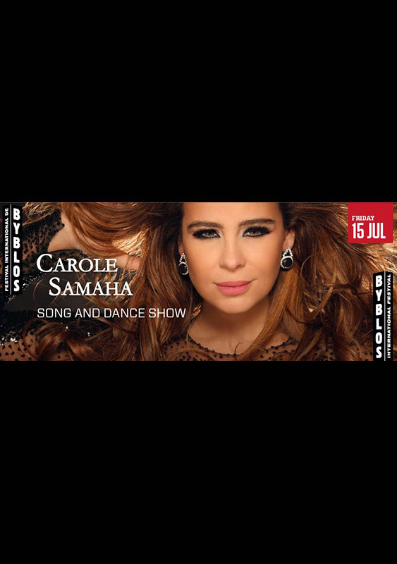 Carole Samaha at Byblos International Festival
