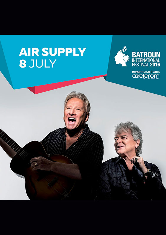 Air Supply at Batroun International Festival 
