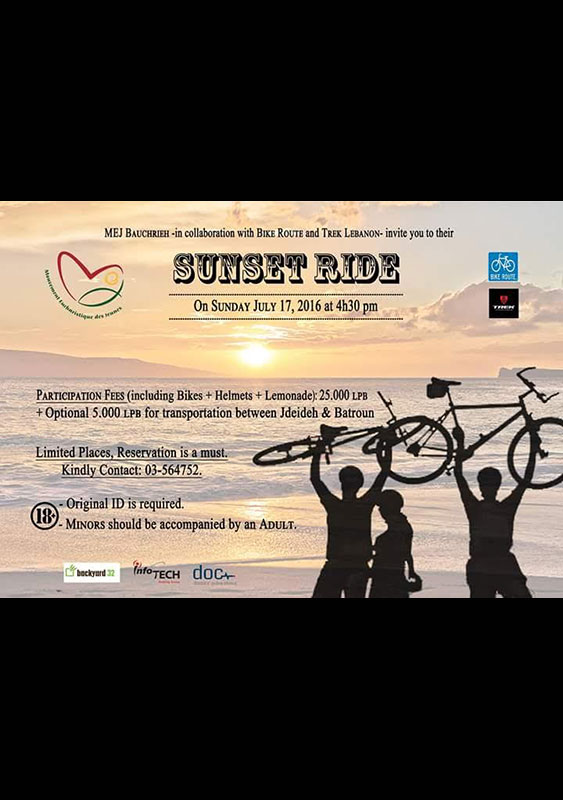 Sunset Ride in Batroun