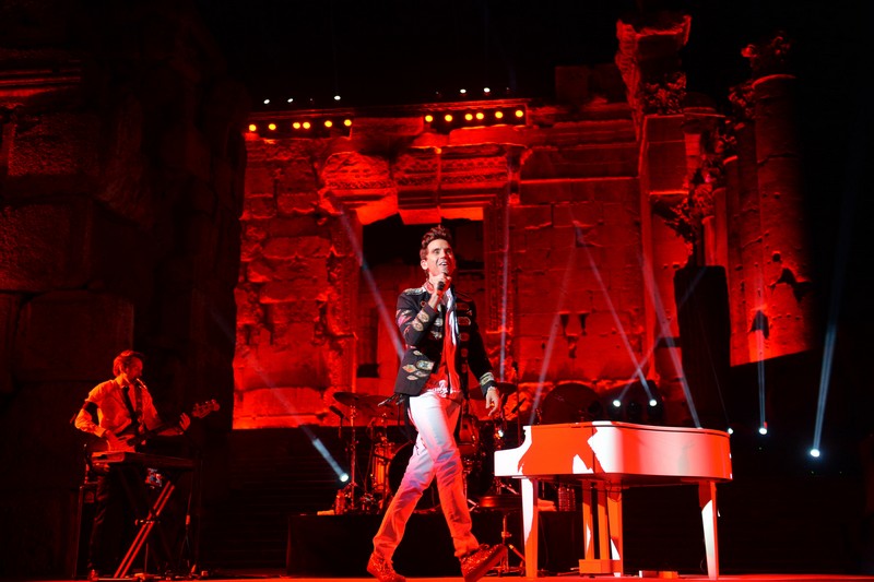 Mika at Baalbeck Festival