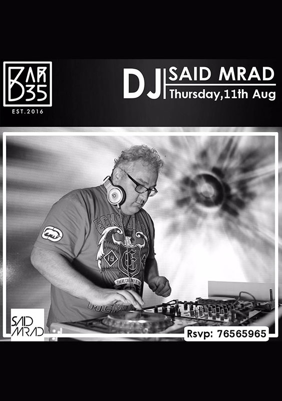 Said Mrad at Bar 35
