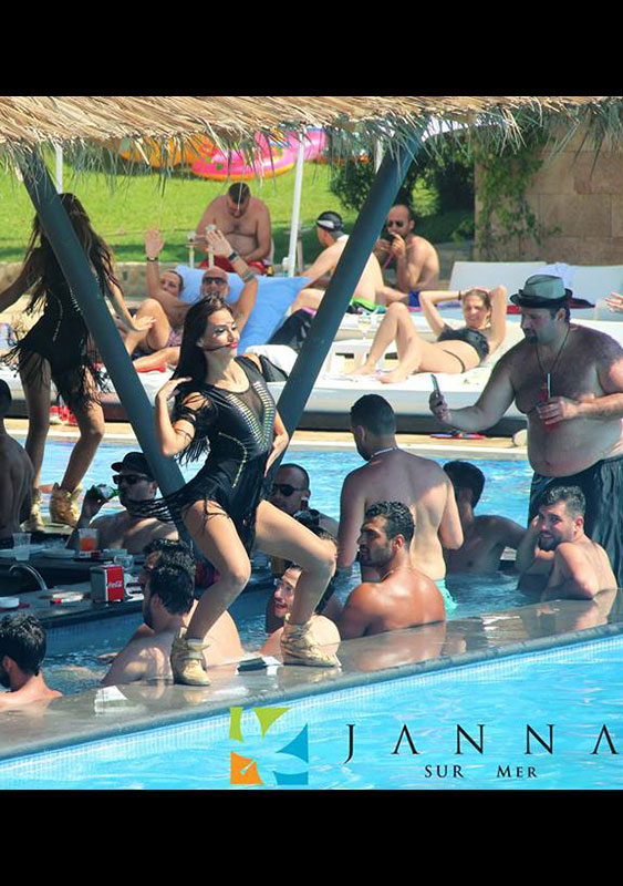 Pool Party at Janna Sur Mer