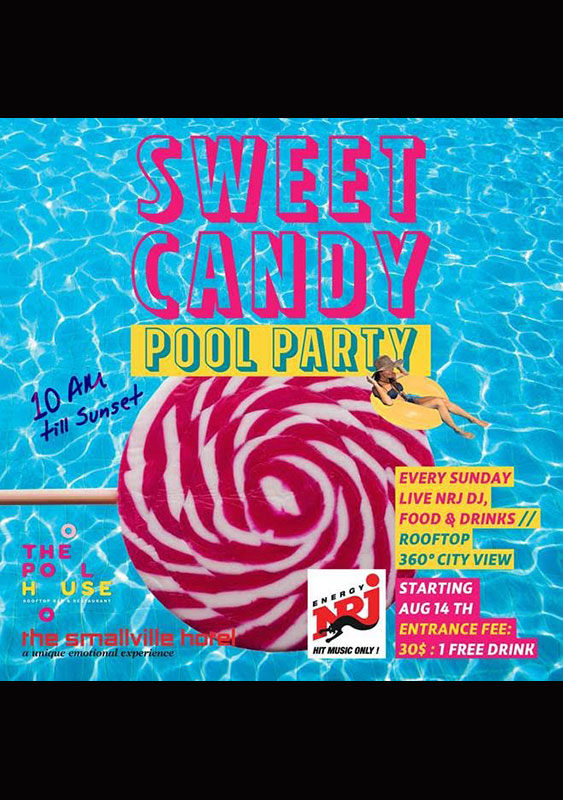 Sweet Candy Pool Party