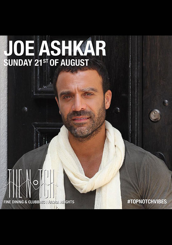 Joe Ashkar live at The Notch 
