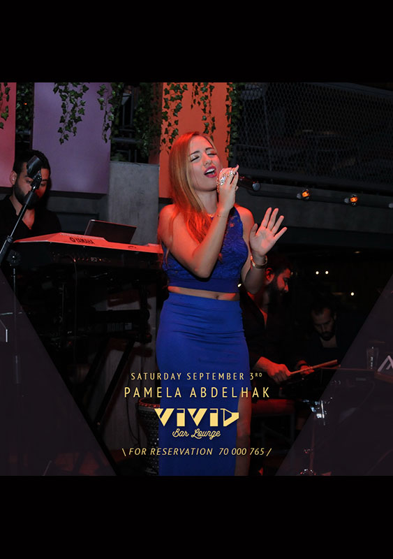 Pamela Abdelhak live at Vivid Bar Lounge