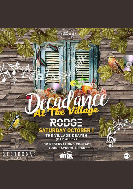 Decadande with Rodge at BistroBar Live