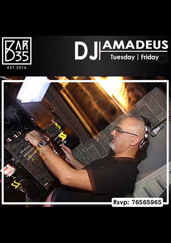 Dj Amadeus at Bar 35