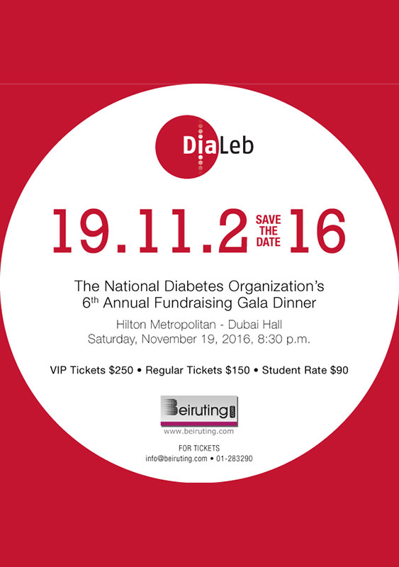 DiaLeb's 6th Annual Fundraising Gala Dinner