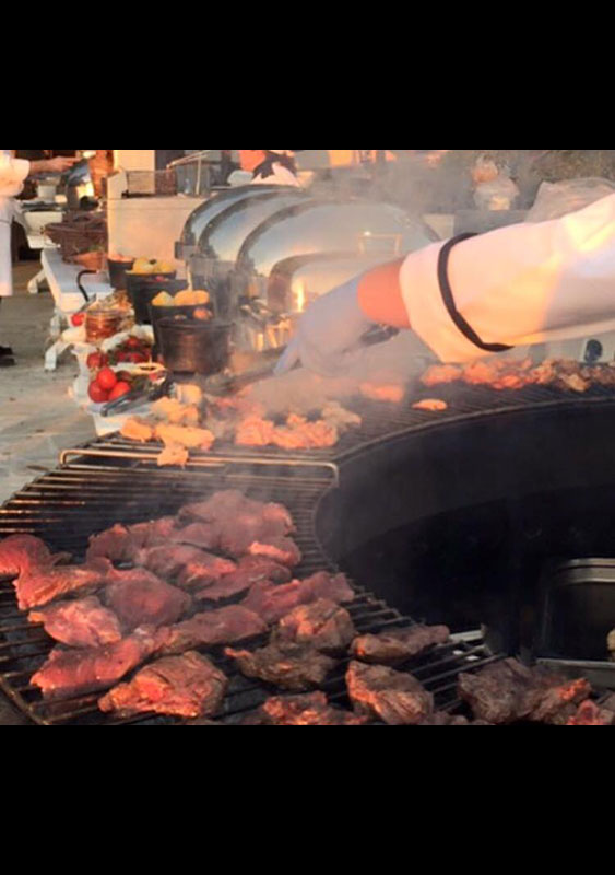Sunday BBQ in the Garden of Villa Linda Sursock
