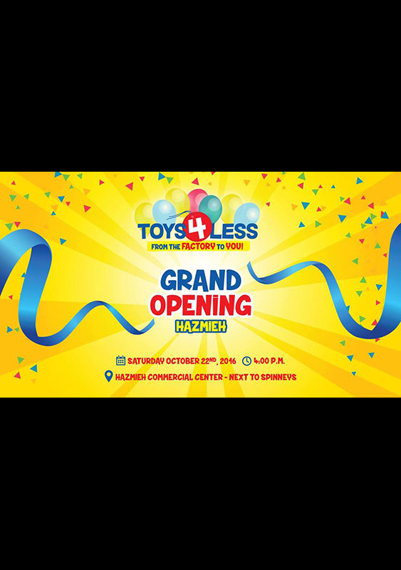 Toys4Less Hazmieh Opening