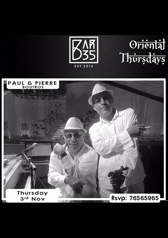 Oriental Thursday at Bar 35